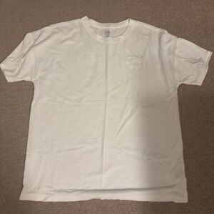 White PINK Oversized Sleep Tee